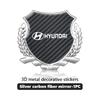 For Hyundai Metal Car Sticker Side Modification Sign Window Body Auto Logo i30 i20 i10 i40 Tucson Kona Sonata Veloster Elantra u2