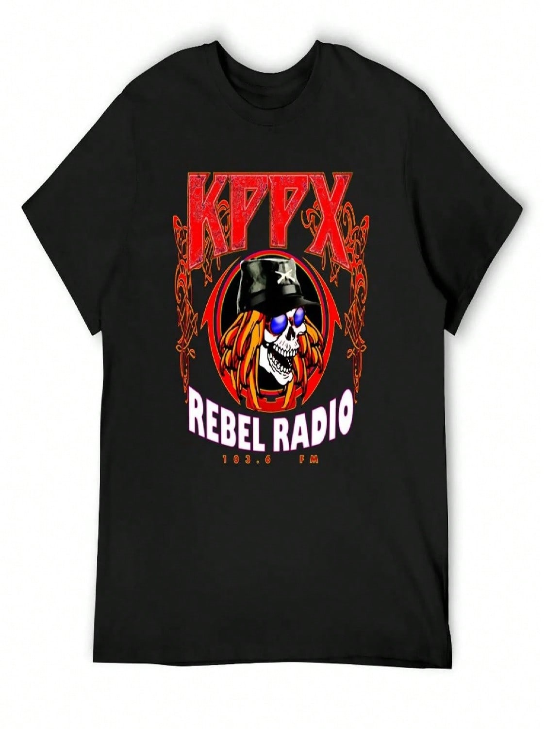 KPPX Radio T-Shirt Oversized Graphic Tee Gifts For Boyfriend Customs Design Your Own Tees unisex T Shirts Casual Stylish S