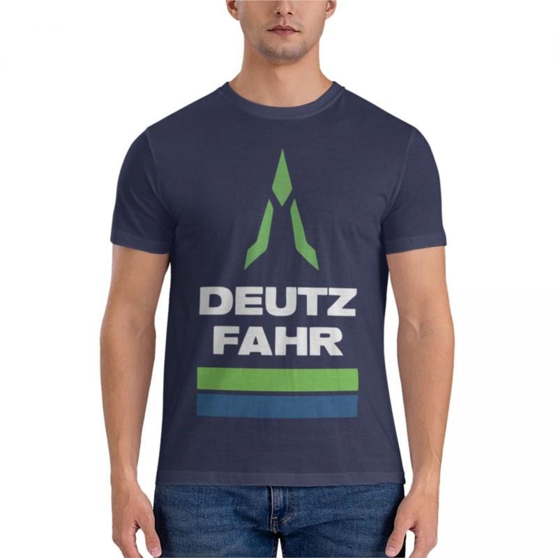 BESTSELLER Deutz Fahr Logo Merchandise Essentielles Klassisches T-Shirt Eng anliegendes T-Shirt Herren Trainingsshirts T-Shirt für einen Jungen