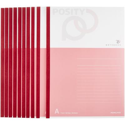 KOKUYO Note Positive Semi-B5 A-liniert 30 Blatt 10 Hefte P3-31AX10