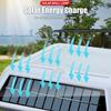 1200mAh LED Solar Wall Lamp Courtyard Sensing Lamp Outdoor Waterproof Intelligent Light Control Human Body Sensing Street Lamp