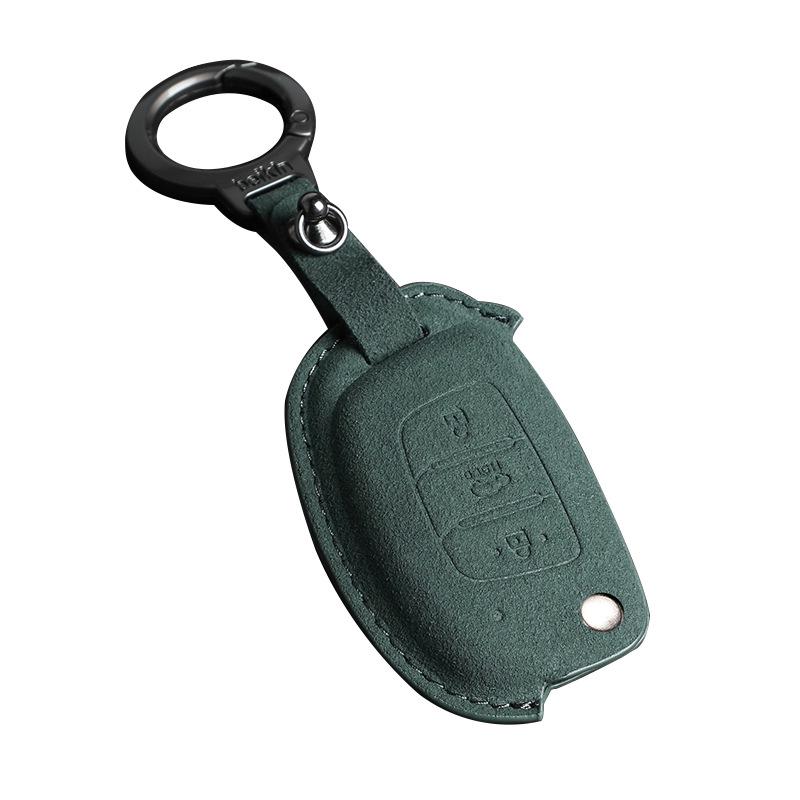 Compatible Folding Key Pouch for Hyundai Ix35, Verna, Ix45, Santa Fe, Mistra, Langdong Elantra, and Sonata