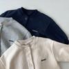 Grey 90cm Sweatshirt Long Sleeve Romper Warm Outing Loungewear Cute Newborn Korean Clothing Baby Clothing Boys Girls 66cm 73cm 80cm 90cm [EnDast]