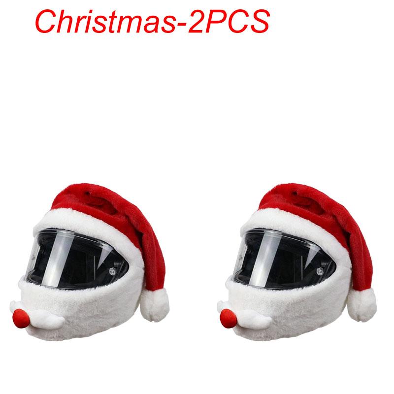 Motorcycle Helmet Cartoons Plush Helmet Protective Cover Helmet Full Face Covers For Outdoor Fun Personalized Helmets Christmas