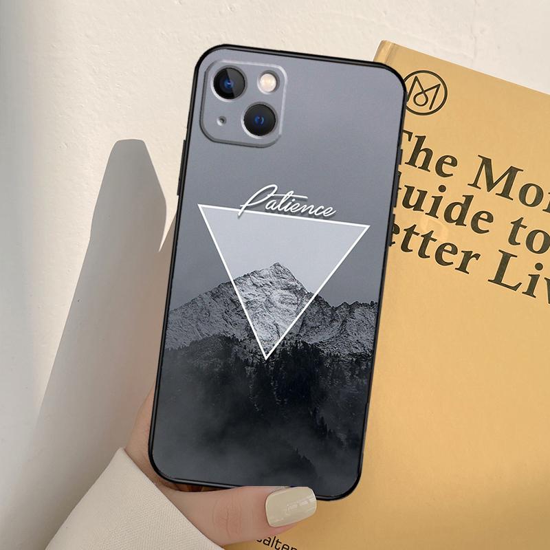 

Чехол для телефона Sabr Patience для iPhone 12 11 13 14 Pro Max X XR XS Max 7 8 Plus SE 2020 12 Mini 13 Mini Cover iPhone 14Pro MAX