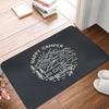 Happy Camper - Motorhome Non-slip Doormat Floor Mat Water Oil Proof Carpet Rug for Kitchen Entrance Home Balcony Footpad Mats