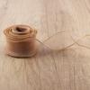 10 yards Rotolo di nastro di organza di colore pieno con bordo ondulato a coda di pesce per bouquet di fiori, regali, confezioni, decorazioni per feste di nozze