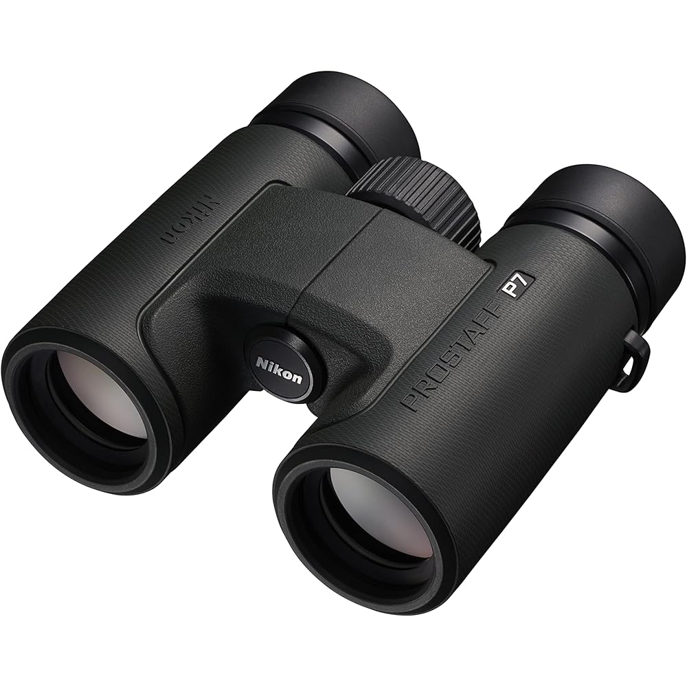 Nikon PROSTAFF P7 8x30 Binoculars, 8x30mm, for Bird Watching, Concerts, Sports, and Travel, Charcoal Gray