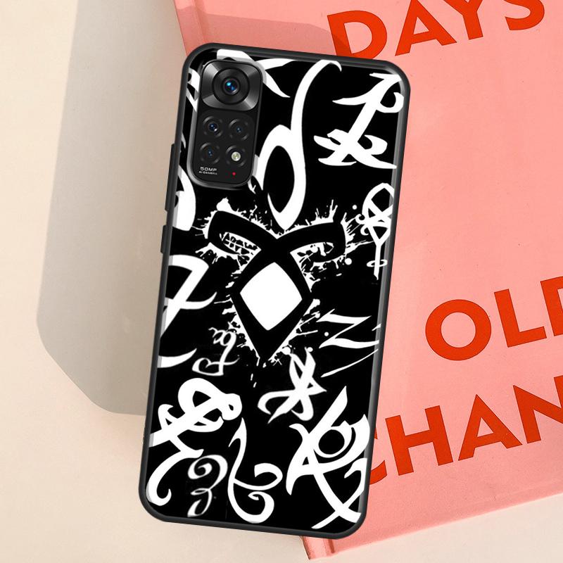Shadowhunters TV Clary Fray Jace Case For Redmi Note 12 11 Pro Cover For Redmi Note 10 9 8 Pro 9S 10S 11S 12S 9C 10C 12C