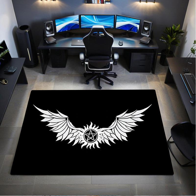 Supernatural Rug - Home carpet Office Decorative Carpet For Living Room Bedroom Door Mat Floor Rug Computer Chair Area Rug