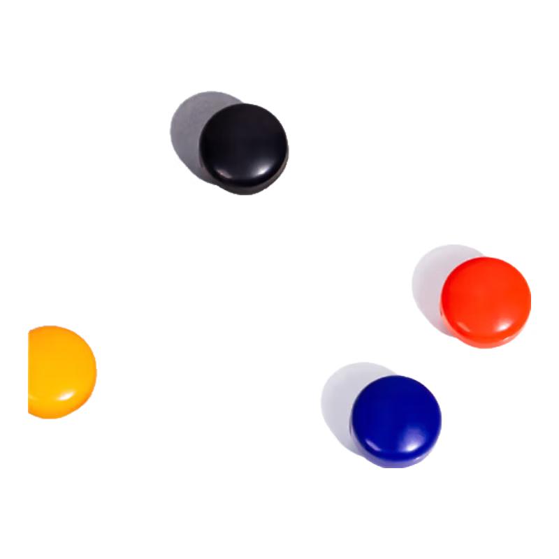 Deli 7823 15mm Magnetic Pushpins, Mixed Colors