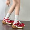 Platform Dad Shoes Women's Autumn New Fashionable Versatile Color Matching Breathable Casual Sports Shoes