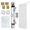 Smart Solar-Powered Temperature Control Shower Mixer Valve