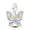 925 Sterling Silver Glow Firefly Butterfly Charms Fit Módní Originální náramky Dragonfly Bee Hmyz korálky Vlastní výroba šperků