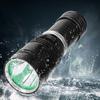 Schwarze Aluminium L2 LED Tauchlampe Stufenlose Dimmfunktion Wasserdichte Unterwasser-Laterne Taschenlampe für