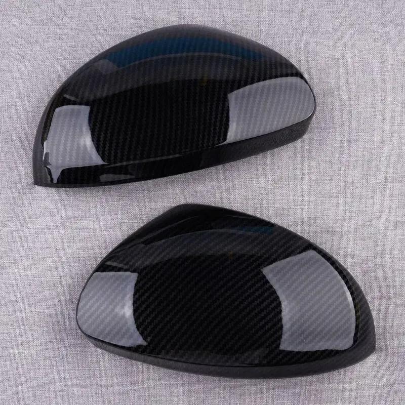 For VW Tiguan Sharan Skoda Yeti Seat Alhambra Car Rearview Side Mirror Cover Wing Cap Exterior Door Housing Shell Trim Sticker