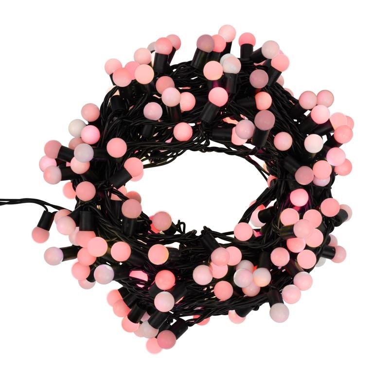 

Garland Neon-night multishariki 17 5mm 20 M Black Pvc 200 Diodes Color Red 303-502