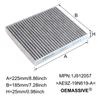 Car Activated Carbon Pollen Cabin Air Filter KD45-61-J6X For Mazda 3 BM BN 6 GJ GL CX-5 CX5 KE KF 2013-2020 2021 2022 2023 2024