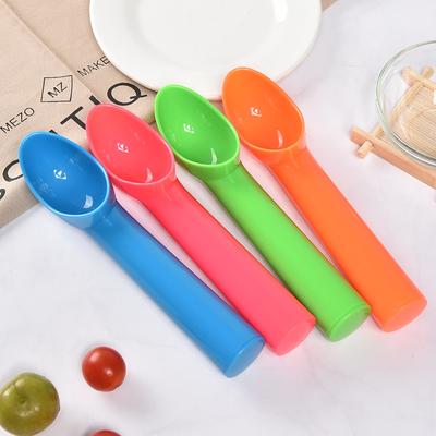 1pcs Plastic Ice Cream Scooper Home Ice Cream Fruit Scooping Scoop PP Ice Cream Ball Scoop Ice Cream Scooper