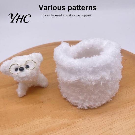 Twist Stick Plush Crafts Coral Velvet Extra Thick Pipe Cleaners Large Soft Kids Art Craft Projects DIY Decoration Supplies Material