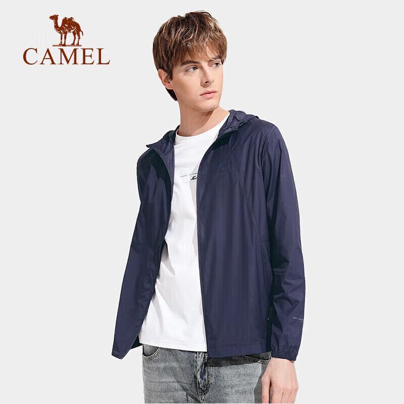 CAMEL Унисекс Легкая ветровка A012251005A XL темно-синий