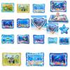 Colorful Inflatable Water Play Mat For Babies Pvc Material Variety Of Designs