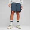 Puma MMQ Series Lightweight Utility Shorts Solid Color Straight Leg Sports Shorts Unisex Shorts Midnight-Blue 620363-16