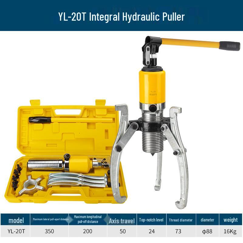 

Lixin 20-Ton Hydraulic 2-Jaw/3-Jaw Bearing Puller