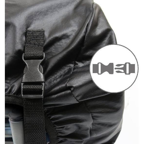 Explore Land Waterproof Universal Winch Cover - Dust Resistant Winches Cover 15.5 X 8.5 X 7 Inch - Fits Electric Winches Up To 4,500 Lbs