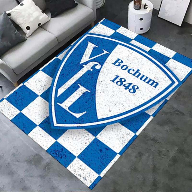 Nuovo Tappeto VfL Bochum 1848 2025 per Soggiorno Camera da Letto Casa Decorazione Divano, Tappetino Antiscivolo per Giochi Bambini98