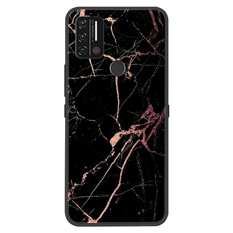 Custodia Per Umidigi A7 A9 Pro Custodie Morbido Silicone Protezione Stampa Coperture Nere per Umidigi A9 A7 Pro Funda Coque A9Pro A 9 Capa