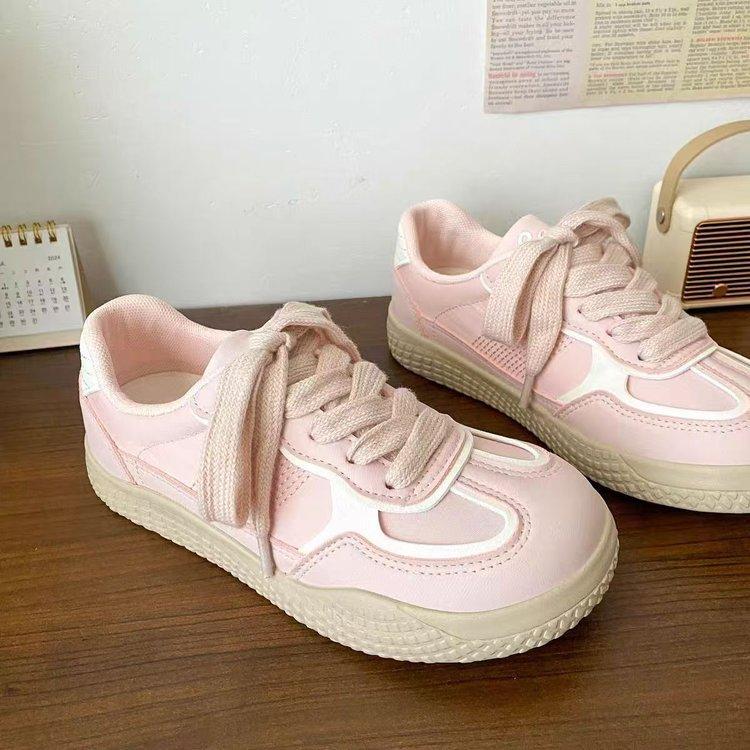 Retro German Training Shoes Women's 2025 Autumn New Sweet and Versatile Student Board Shoes Casual Sports Little White Shoes Women's Shoes