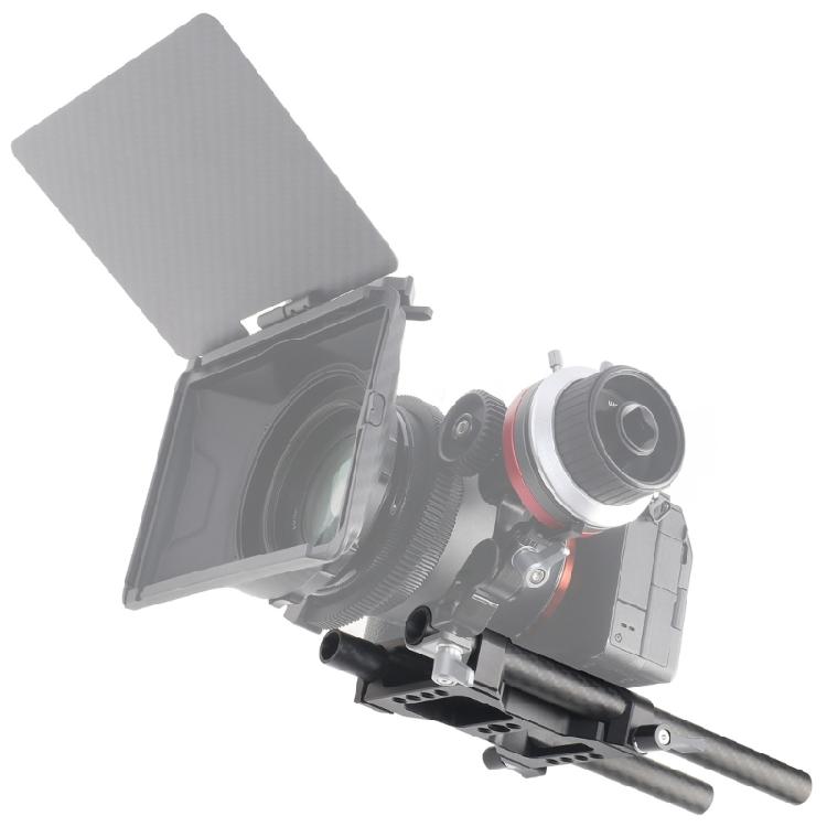 Universal Quick Release System With 15mm Double Hole Tube Clamp Ensuring Stable Camera Support For Photography On Tripods