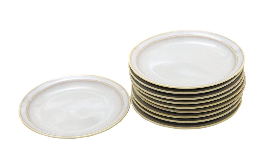 Castle Enterprise Instagrammable Plate Series [14cm Serving Plates] (Aurora White) Set of 10