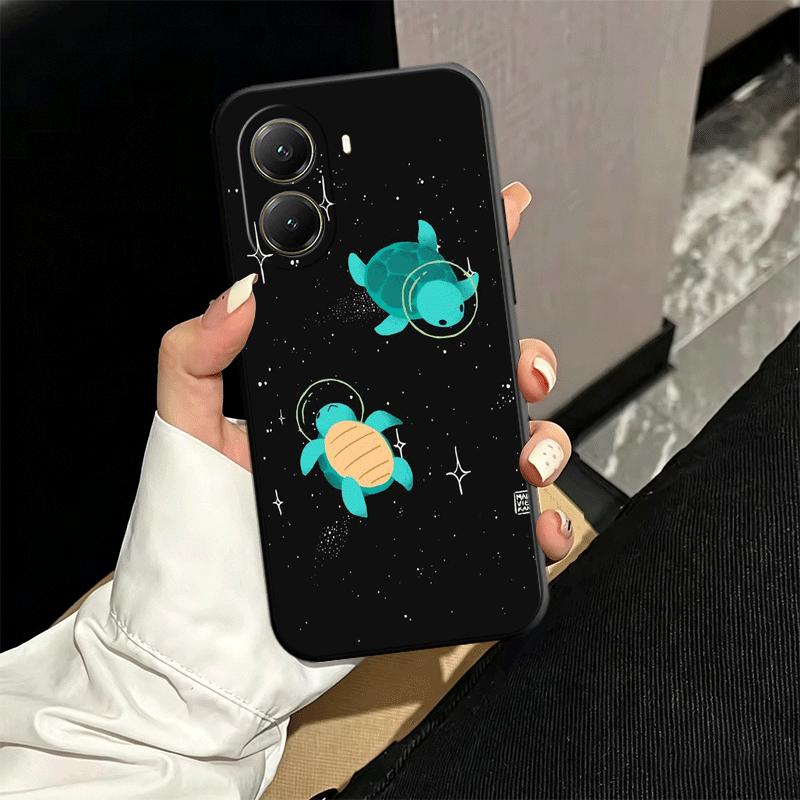Cartoon Meeres-Schildkröte Weiche Handyhülle für Xiaomi Poco X5 X6 X7 X8 Pro Max X3 F7 F8 Ultra M8 M7 M6 M5 Redmi 15 15C 14C 13C 12C