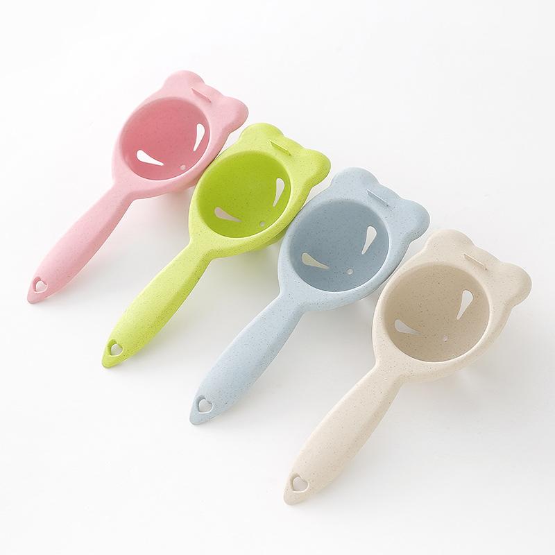 1PC Egg Yolk Separator Divider Plastic Convenient Household Eggs Tool Separates Sieve Cooking Baking Tool Kitchen Accessories
