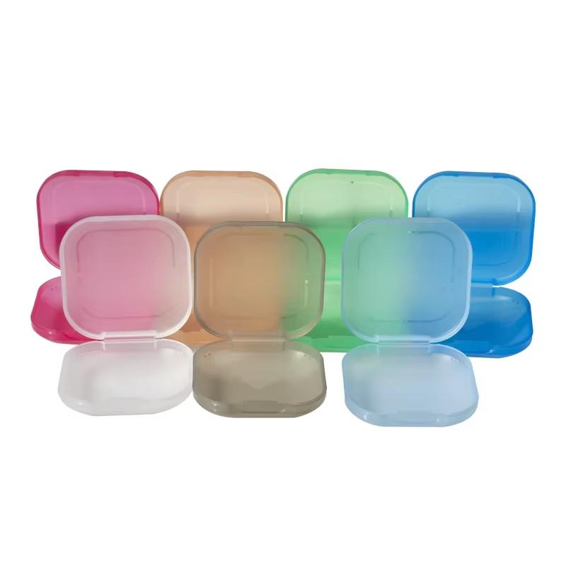 

30Pcs Dental retainer box, storage tray, portable carrying tray, transparent tray, storage box