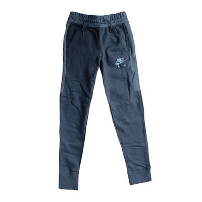 Calça Esportiva de Malha SwooshAir Série Lifestyle Esportivo Fleece Espessado Com Punho Respirável Casual Calça Infantil Preta AR7301-010
