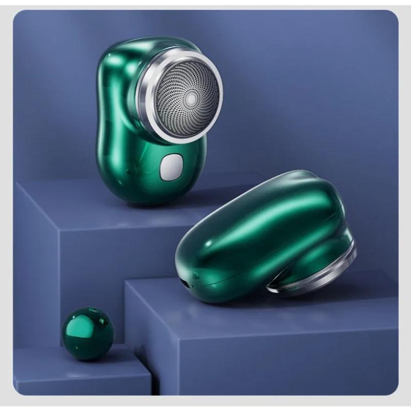 Mini-Golarka Przenośna Golarka Elektryczna Ładowana przez Type-c Golarka Elektryczna Ładowanie Szybkie Type-c Golarka Kieszonkowa Na Mokro i Sucho Bezbolesne Golenie