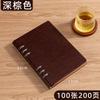 Manufacturer Custom A5/B5/A4 Loose-Leaf Refillable Business Promotional Writing Notebook with 100 Sheets and Custom Logo