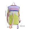 Zaino da Viaggio Multicolore Zainetto da Giorno in Nylon Zaino Portatile da Esterno Donna