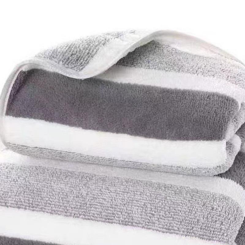 1 Pc Thickened Absorbent Bath Towel Soft Face Towel for Home