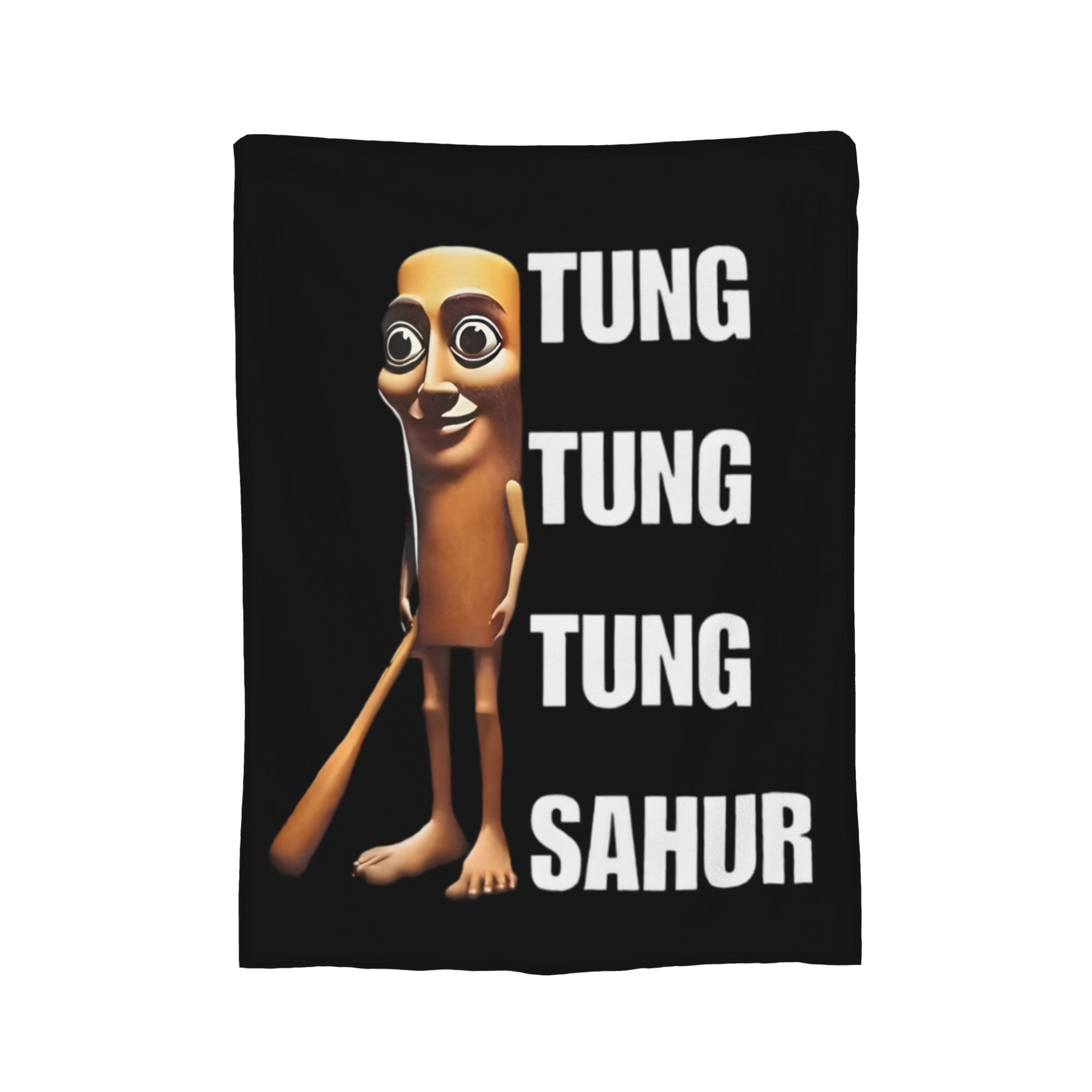 Tung Tung Tung Sahur flaneļa pledi