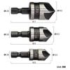 12mm 16mm 19mm Countersink Drill Bit Set 1/4 Inch Hex Shank 90 Degree Chamfer Tool for Woodworking Accessories