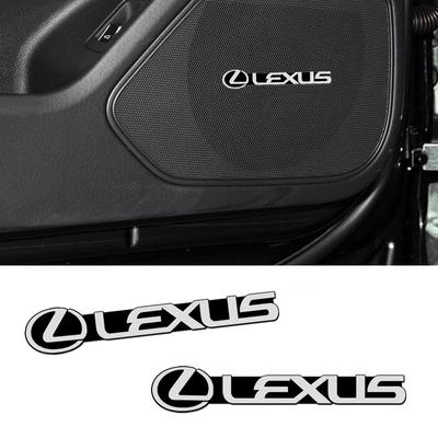 Car Audio Decorate 3D Aluminum Badge Emblem Sticker for 250 300 RX 300 350 US 200 GX 400 460 LX GS450H GS350 ES 350 300H