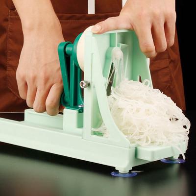 Cortador Espiralizador de Verduras Manual Cortador Multifuncional de Verduras Herramientas de Cocina Espiralizador de Verduras de Alta Resistencia