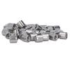 50Pcs Coupling Nut Round M4 Stainless Steel Rod Connector Nut Female Thread Fastener