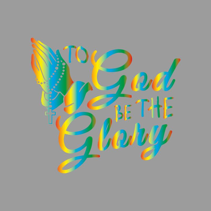 Glory To God Decals & Bumper Creative&funny Stickers for Cartoon Fans&lover,high Quality for Car Trucks Motorcycles & Laptops