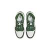 Air Jordan 1 Retro High OG GS Gorge Green Kids Sneakers Metallic-Silver White 575441-303