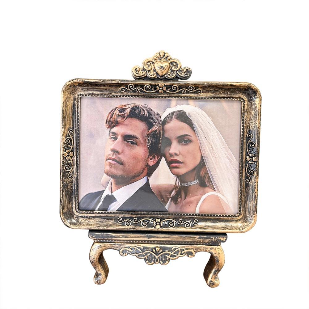 

Retro Photo Frame Creative Photo Albums European Style Picture Frame Living Room коричневый